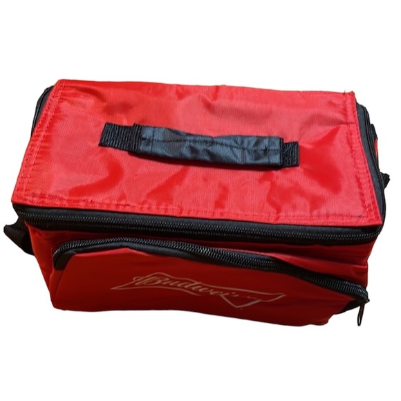 Budweiser Soft Cooler with Bottle Opener - Picture 2 of 5